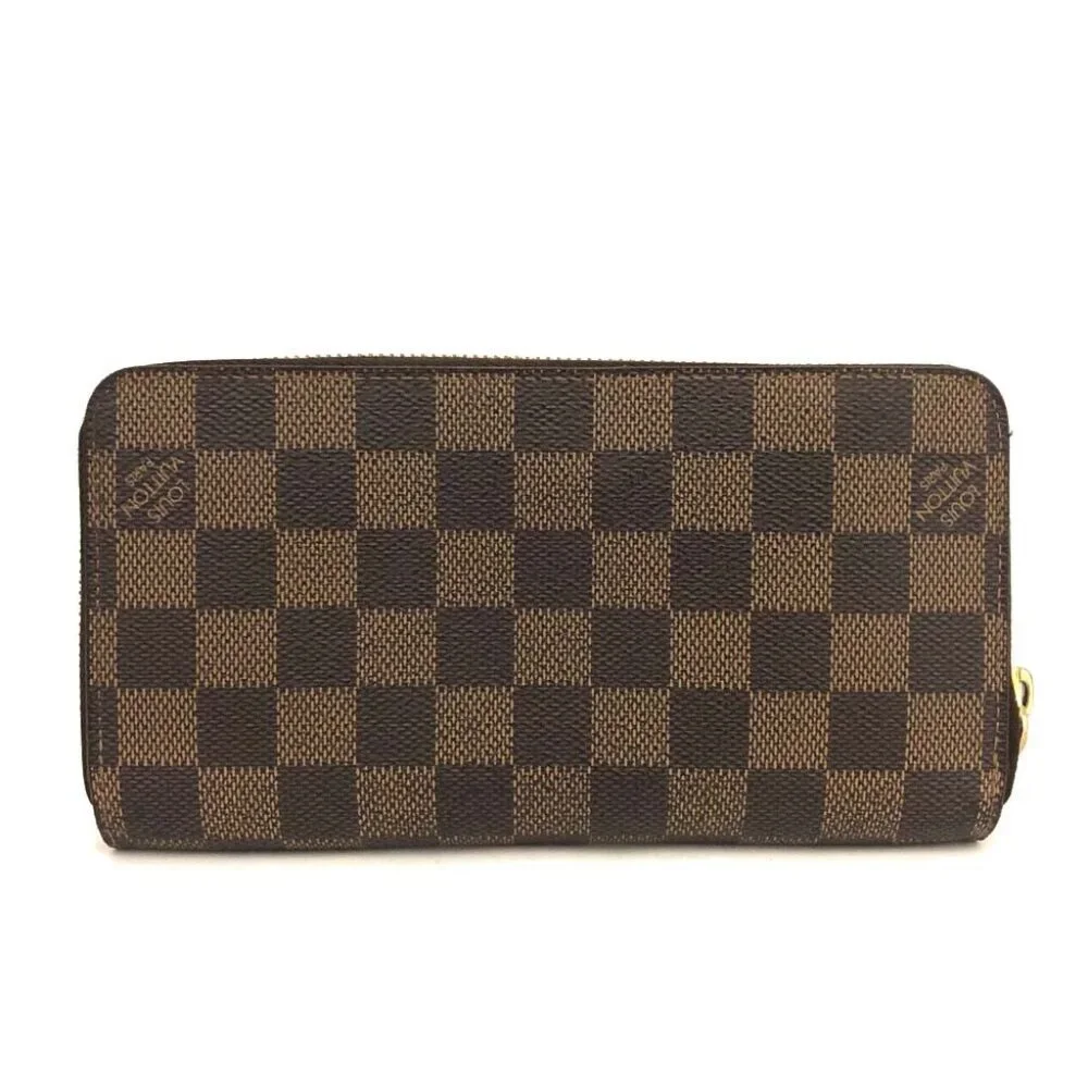 ❌SOLD❌Authentic Louis Vuitton Damier Ebene Zippy Zip Around Trifold Long Wallet - Picture 6 of 10